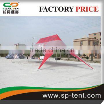 steel frame waterproof warehouse storage tent used in show event