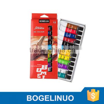 BOMEIJIA 12colors oil color paint set