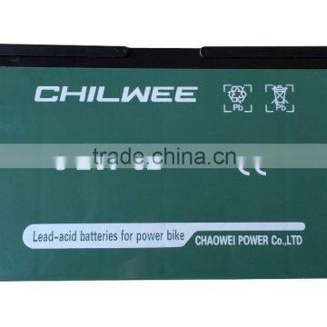 6-DZM-30(12V30A@2HR)CHILWEE Maintenence-free Lead-Acid Battery for E-bike