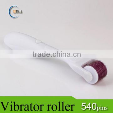 1.5mm needle size vibrating massage roller with 5 colors in 1 factory selling