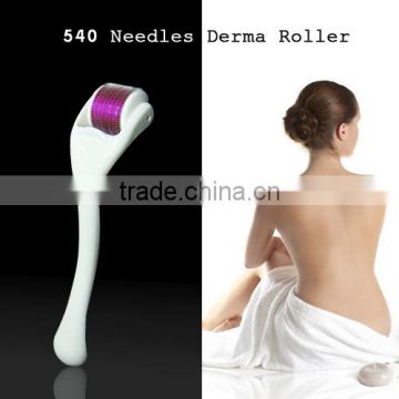 Microneedle 540 derma roller for hair loss treatment