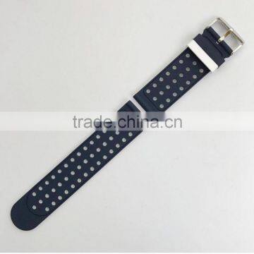 Double Color Men Women Sport Watchband Silicone Rubber Strap Watch Band For Samsung Gear S3 Replacement Watchbands photo-3