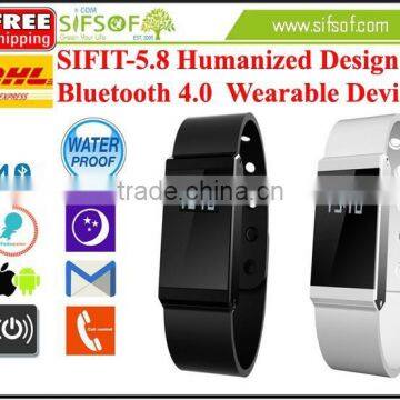 SIFIT-5.8 Humanized Design Bluetooth 4.0 Wearable Device. Activity Tracker TOP TOP Touch. Humanized Design Bluetooth Pedometer