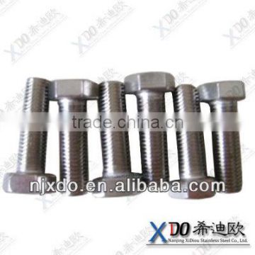 hastelloy C22 2.4602 uns n06022 m36 hex bolts and nuts