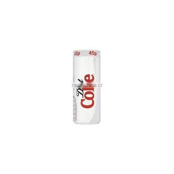 Diet Coke Cans (UK) 250ml Pm