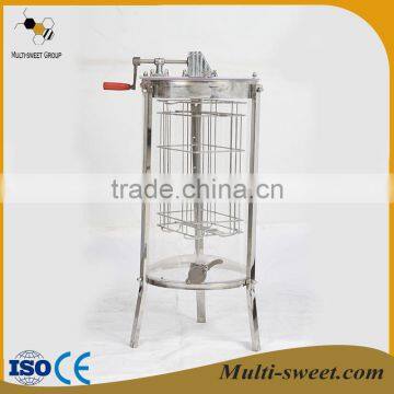 Hot sale new type 2 frames manual honey extractor