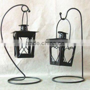 Mini Hanging Tealight Lantern with Stand