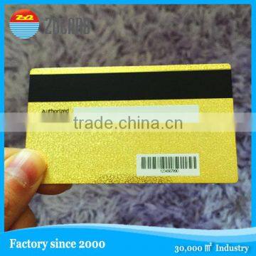 China manufacturer reasonable price metal card with excellent quality