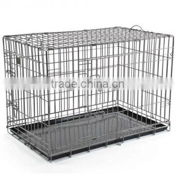 Folding welded rabbit cage