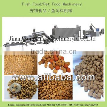 Extrusion pet dog food making machine