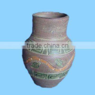 terracotta mini clay pot