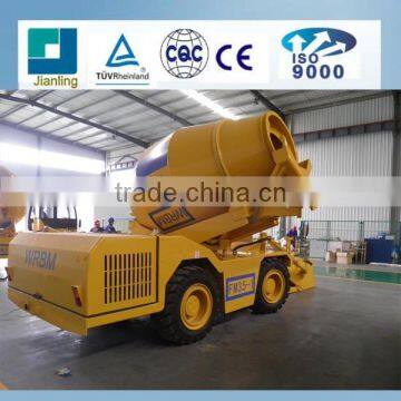 3.5 m3 Diesel Mobile Concrete Mixer /Precast Small Mobile Self Loading Concrete Mixer Truck for Sale