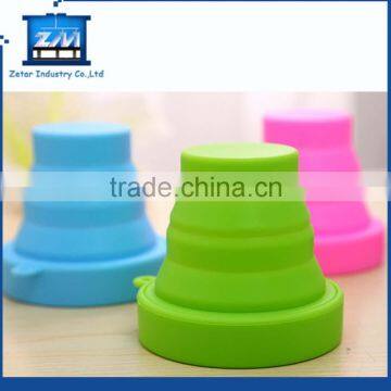 High Quality Colorful Foldable Silicone Cup photo-4