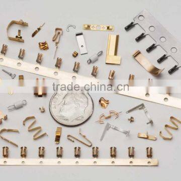 Shenzhen Manufacture Custom Made Electrophoresis Spring Steel Sheet Metal Stamping Parts Brass kg per in India photo-2