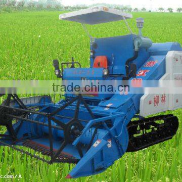 mini grain combine harvester