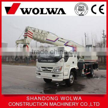 10 ton truck mounted telescopic boom crane