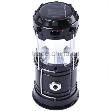 Black Super Bright Lightweight 7-LED Rechargeable Camping Lantern Torch Flashlight for Camping Hiking Cycling photo-3