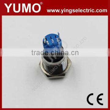 LA16JSF-11D-S R ROHS 16mm Flat Round 1NO1NC Momentary Screw Terminal 2A/36VDC Push Button Switch Push Button Piezo Igniters photo-4