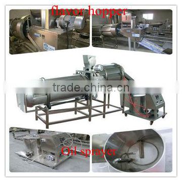 Twin rollers seasoning machine