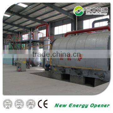 No Smell no Pollution Tire Oil Plant Henan Waste Tyre Waste Plastic Pyrolysis Plant for Sale photo-2
