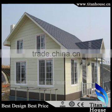 Hot sale prefab modern house with light steel structure frame modern house design