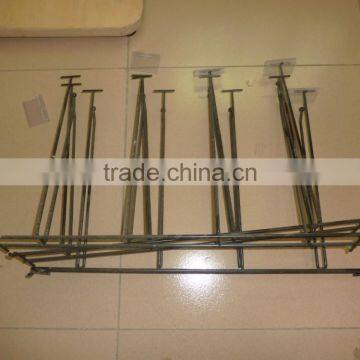 Customized Multi-tier Floor-standing Metal Display Hanging Hooks photo-4