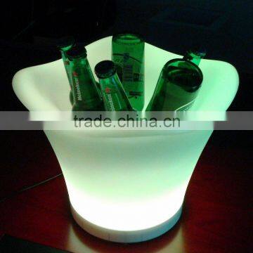 Plastic Beer Ice Bucket With Handle for Bar photo-2