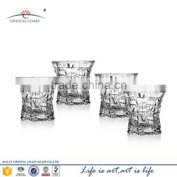 Crystal whiskey glass cut glass whisky tumblers old fashion drinking glass whisky cup