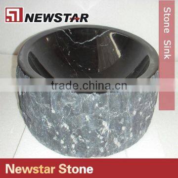 Newstar Polished Black Stone Sink photo-3
