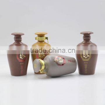 Mini whisky bottles shaped liquor bottles wine spirit bottles with cork stopper