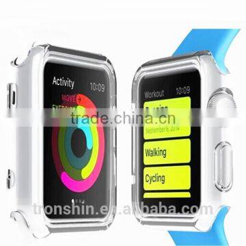 Hot Sale Stylish Shock Resistant Soft Clear TPU Cases for Apple IWatch