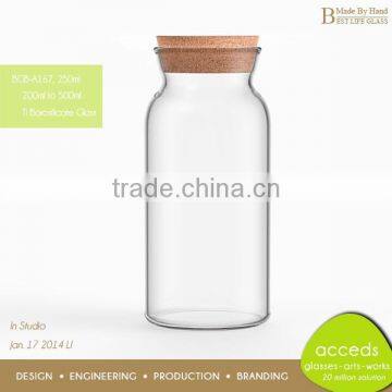 Craft Mini Glass Milk Bottles Wholesale Bottles photo-3
