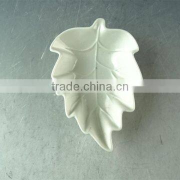 Maple Leaf Porcelain Dinnerware Serving Dishes / Olive Appetizer Serving Bowls photo-4