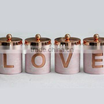 Customized FDA Test Ceramic Cement Spice Container photo-4