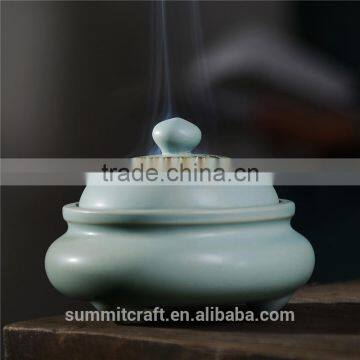 Decorative Portable Arabic Ceramic Incense Burner photo-3