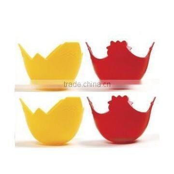 Single Cup 100% Food Grade Silicone Egg Cooker photo-2