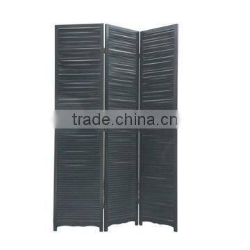 Room Divider Screen With Classic Black Color