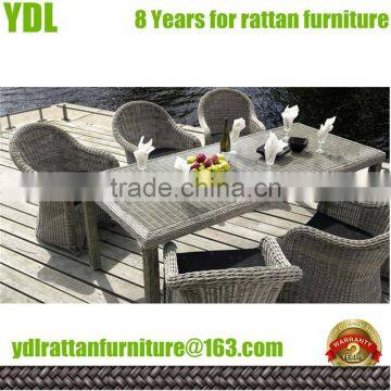 Youdeli garden round wicker patio chairs