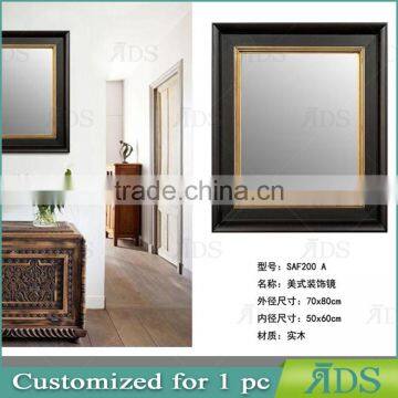 Hand Carved Decorative Wood Mirror Frame Moulding photo-4