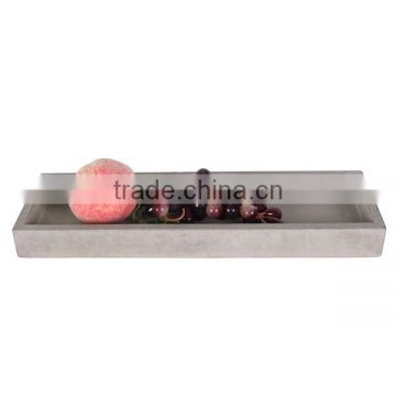 Hot sale concrete homewares/restaurant food or fruit serving tray