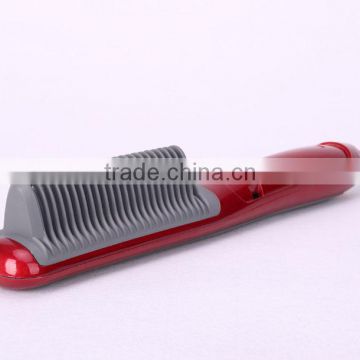 Electric Ceramic Hair Straightener with Comb Magic Hair Straightering Brush