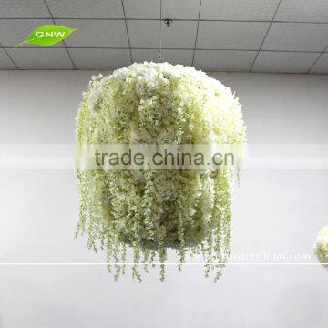 GNW FLD1603001 hanging rose and hydrangea flower ball for weding decoration