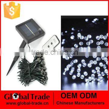 G0052 200LED New year 200leds String Solar Christmas lights Outdoor For Wedding Party