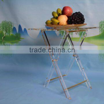 OEM Customized Clear Acrylic Folding Table Wholesale photo-3