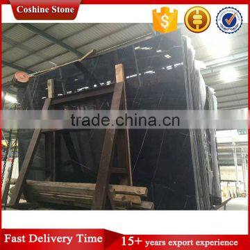 Black With White Vein Nero Marquina Marble Slab Price photo-6