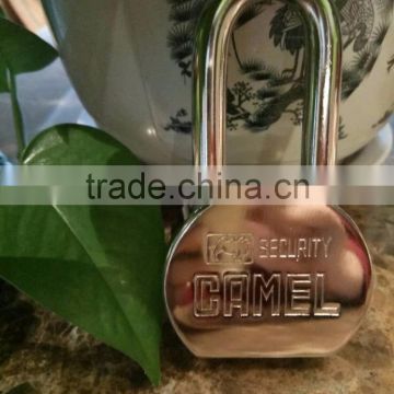 High Quality Solid Hardened Stainless steel master lock padlock with Chromed Finished