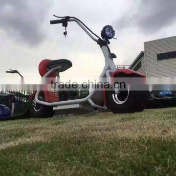 2017 Fashionable Factory Cheap Speeding Electric Bike 48v Fat Tire Scooter High Quality Citycoco photo-4