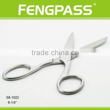 S8-1022 15.8CM 2Cr13 Stainless Steel Blade Cloth Cutting Scissors photo-3
