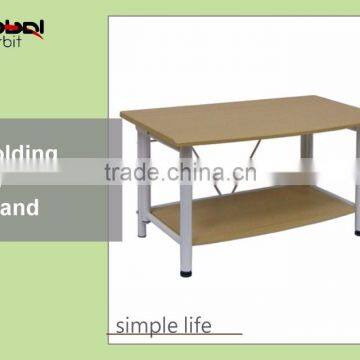 Durable Wood TV Stand Outdoor Home Furniture Wooden Folding Table photo-5