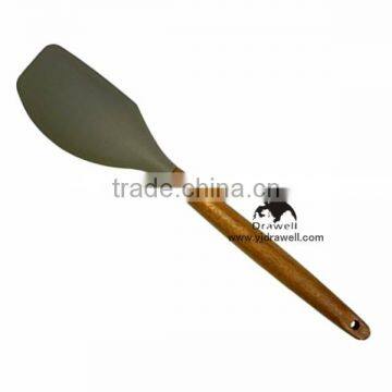 SP-1545 New Product Wooden Handle Silicone Kitchen Tool Set photo-5